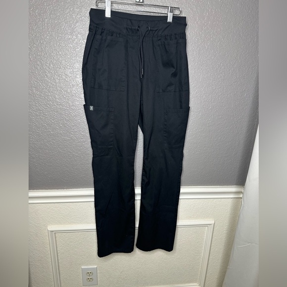 Jaanuu Women's Scrub Pant BLACK size small - Picture 1 of 6